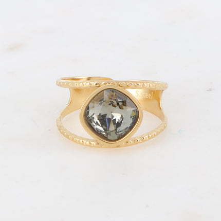 Bague Manoel - cristaux Swarovski® 8MM