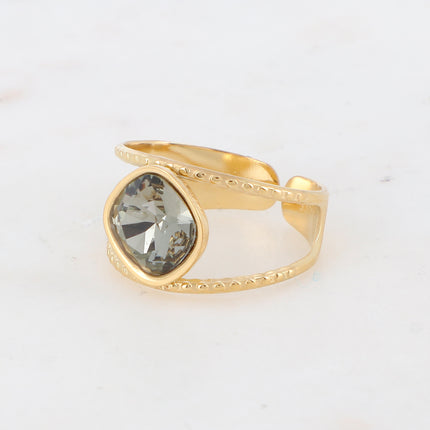 Bague Manoel - cristaux Swarovski® 8MM