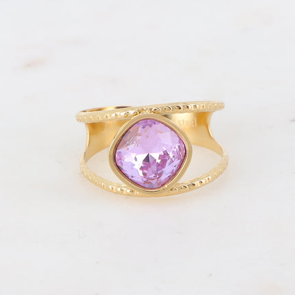 Bague Manoel - cristaux Swarovski® 8MM