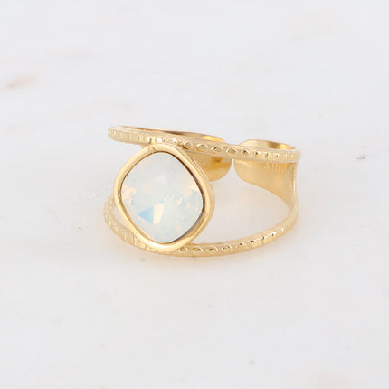 Bague Manoel - cristaux Swarovski® 8MM