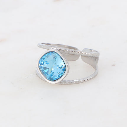Bague Manoel - cristaux Swarovski® 8MM