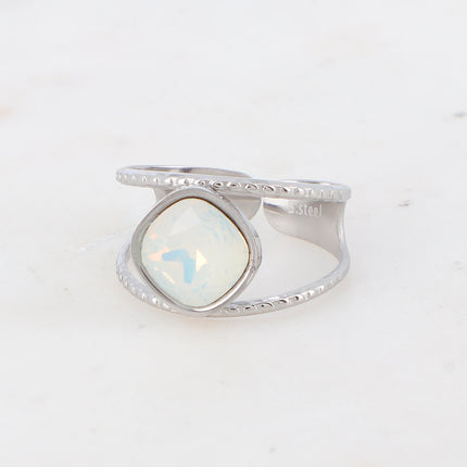 Bague Manoel - cristaux Swarovski® 8MM