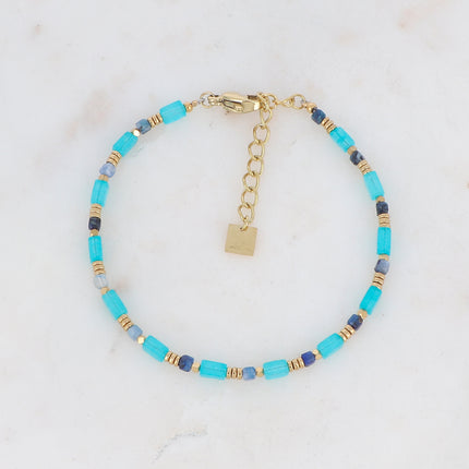 Carlota bracelet with natural stones