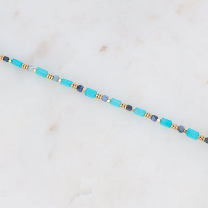 Carlota bracelet with natural stones