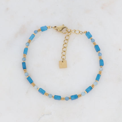 Carlota bracelet with natural stones