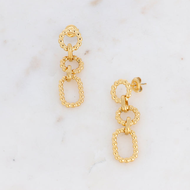 Boucles puces Wayne - anneaux bulles