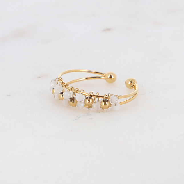 Bague Seth - petites pierres naturelles