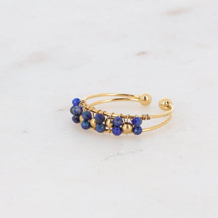 Bague Seth - petites pierres naturelles
