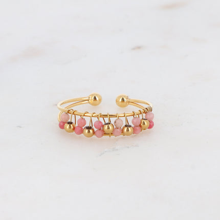Bague Seth - petites pierres naturelles