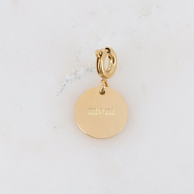 Charm Moma - pampille mom et coeur