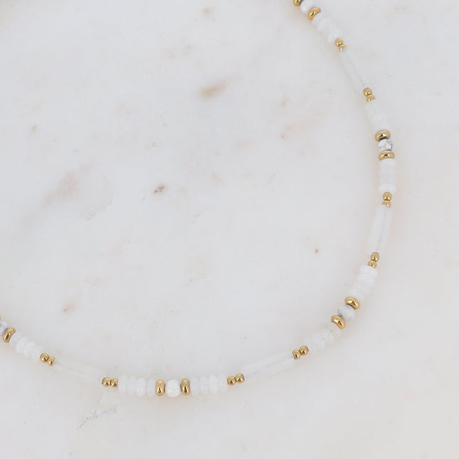 Collier Anema avec pierres naturelles