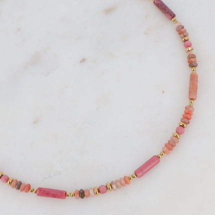 Collier Anema avec pierres naturelles
