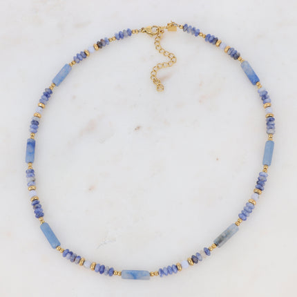 Collier Anema avec pierres naturelles