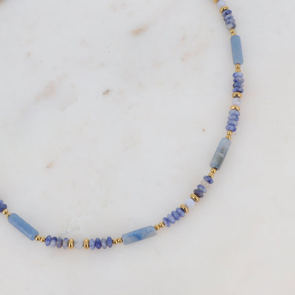Collier Anema avec pierres naturelles