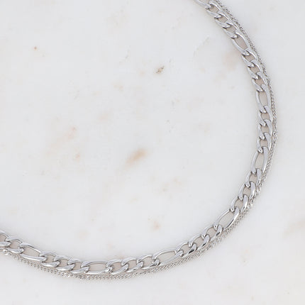 Collier Braiden - 2 rangs