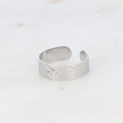 Bague Jake XS - effet zébré
