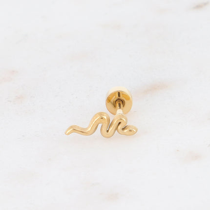 Piercing avec serpent