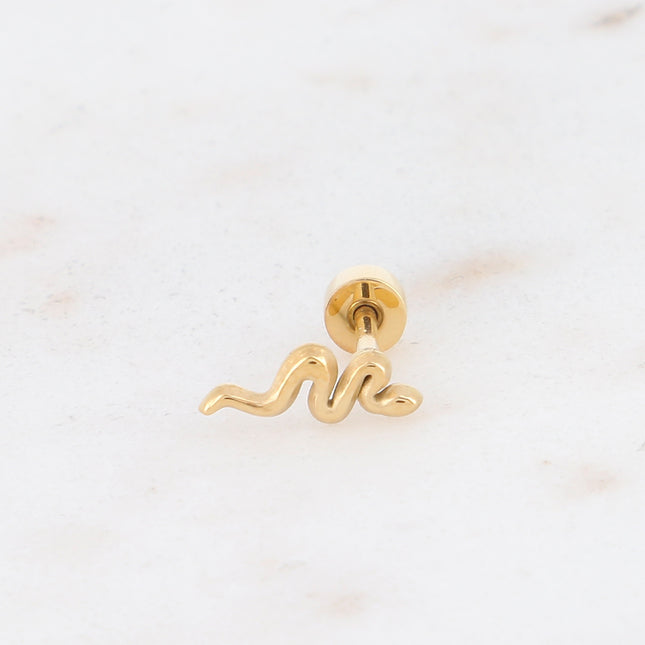 Piercing avec serpent