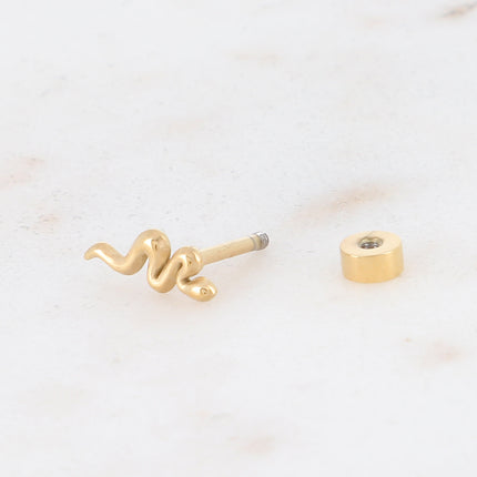 Piercing avec serpent