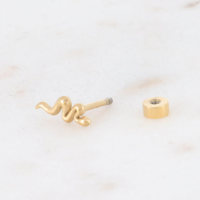 Piercing avec serpent