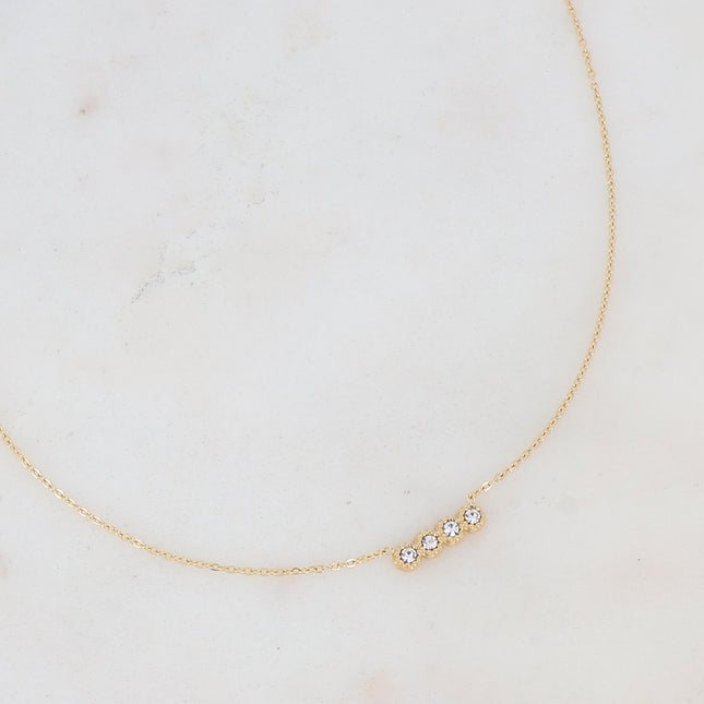 Collier Bandi - 4 oxydes de zirconiums
