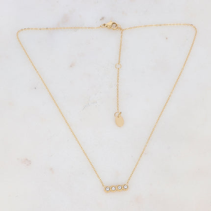 Collier Bandi - 4 oxydes de zirconiums