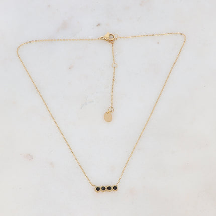 Collier Bandi - 4 oxydes de zirconiums
