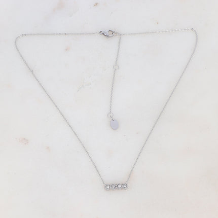 Collier Bandi - 4 oxydes de zirconiums