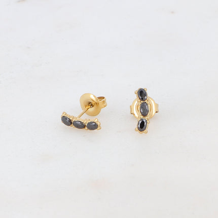 Boucles puces Erica - 3 oxydes de zirconium