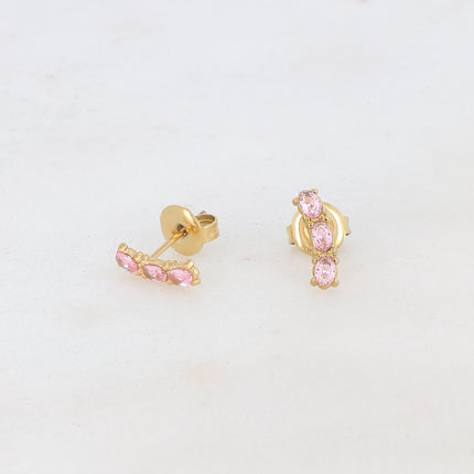 Boucles puces Erica - 3 oxydes de zirconium
