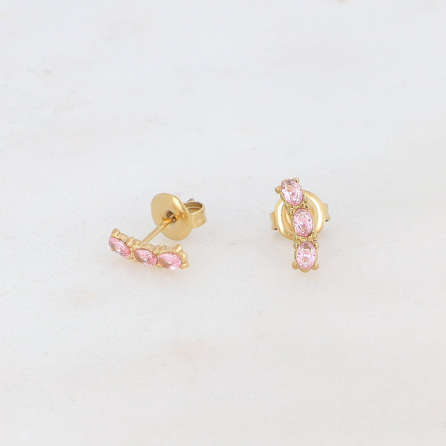 Boucles puces Erica - 3 oxydes de zirconium