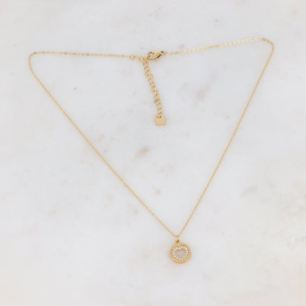 Collier Palia - Coeur et oxydes de zirconium