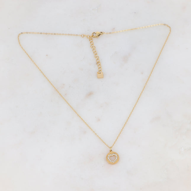 Collier Palia - Coeur et oxydes de zirconium