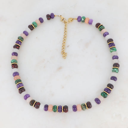 Collier Hunter - pierres naturelles