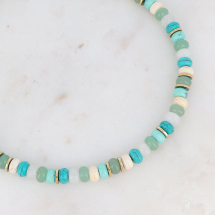 Collier Hunter - pierres naturelles