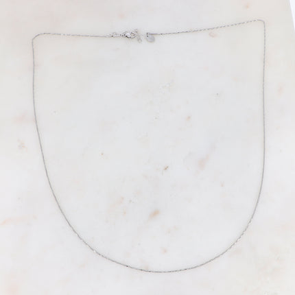 Collier Arial - UNISEX - maille fine torsadée 65+5CM