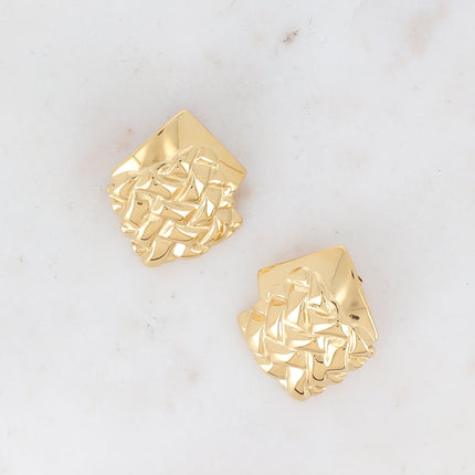 Jorge chip earrings - geometric shapes