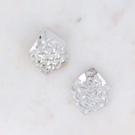 Jorge chip earrings - geometric shapes