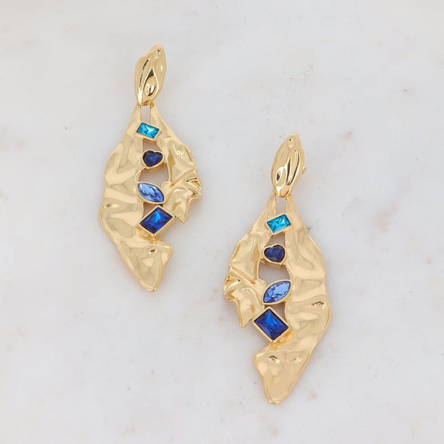 Maxi Cassiope stud earrings - zirconium oxides