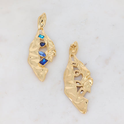 Maxi Cassiope stud earrings - zirconium oxides