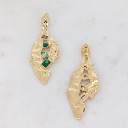 Maxi Cassiope stud earrings - zirconium oxides