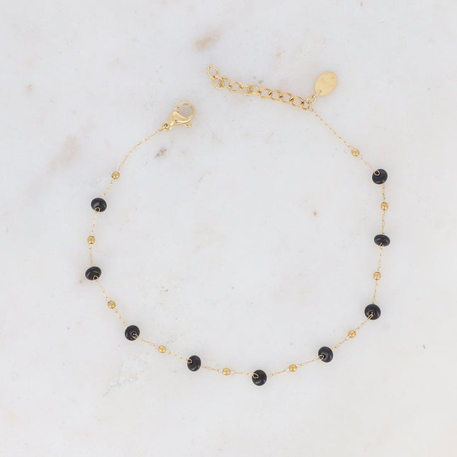 Bracelet de cheville Ghada - pierres naturelles