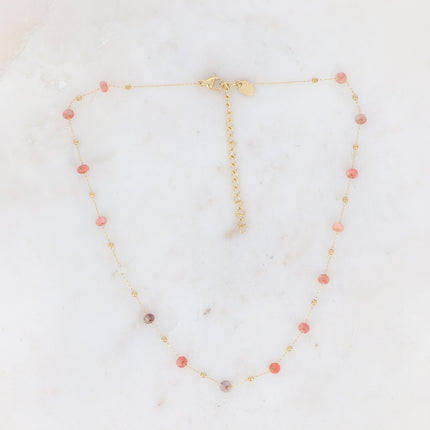 Collier fin Ghada - pierres naturelles