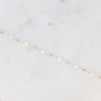 Bracelet fin Ghada - perles d'eau douce