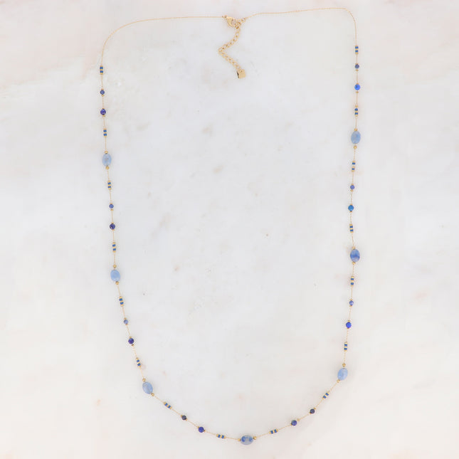 Adonis necklace - delicate with natural stones