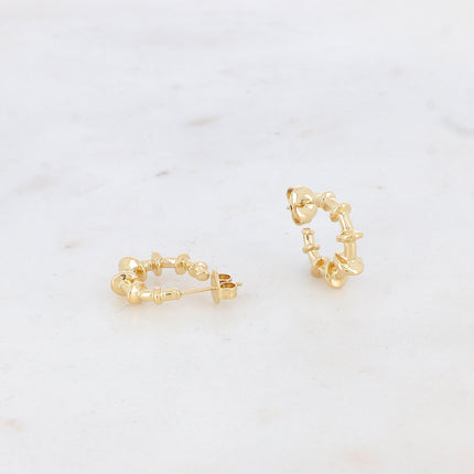 Hoop earrings - round 1.8 cm