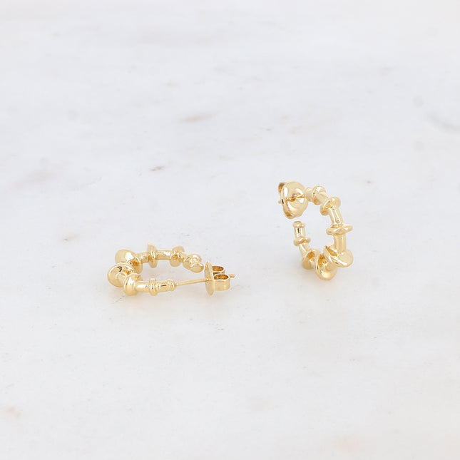 Hoop earrings - round 1.8 cm