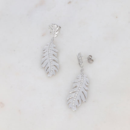 Boucles puces - plume et oxydes de zirconium