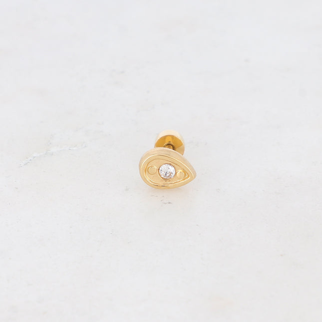 Piercing - goutte et oxyde de zirconium