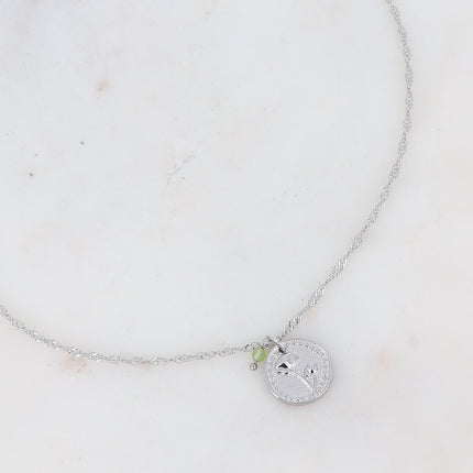 Fleury Necklace - Flower and Birth Month